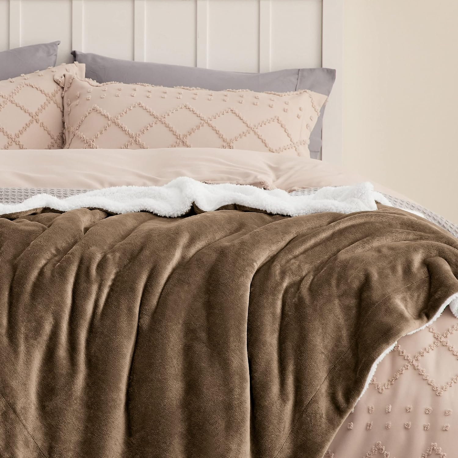 Detalle 2 de BEDSURE Kuscheldecke 220x240 cm 🛋
