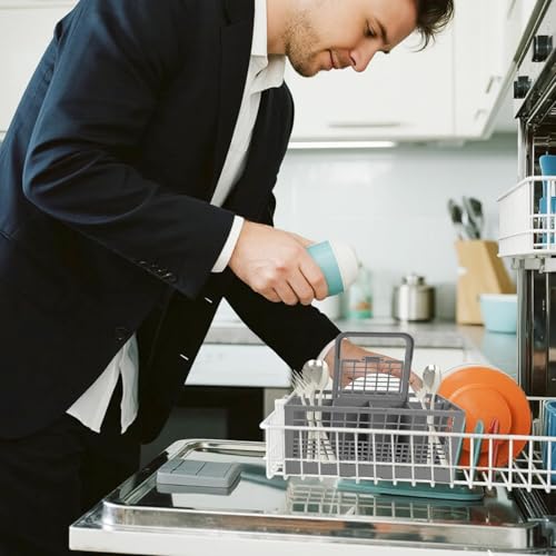 Thumbnail 6 de Griwuut Dishwasher Cutlery Basket with Removable Handle — Universal Replacement Accessory