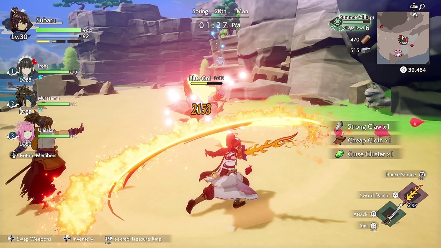 Detalle de Rune Factory: Guardians of Azuma – PS5 (Demo-Edition)