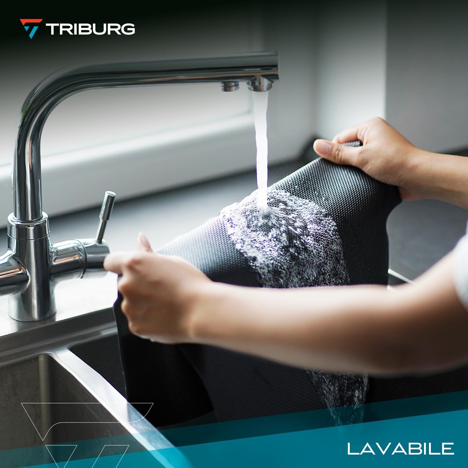Thumbnail 2 de TRIBURG tappetino universale antiscivolo 60x90 cm impermeabile e tagliabile su misura