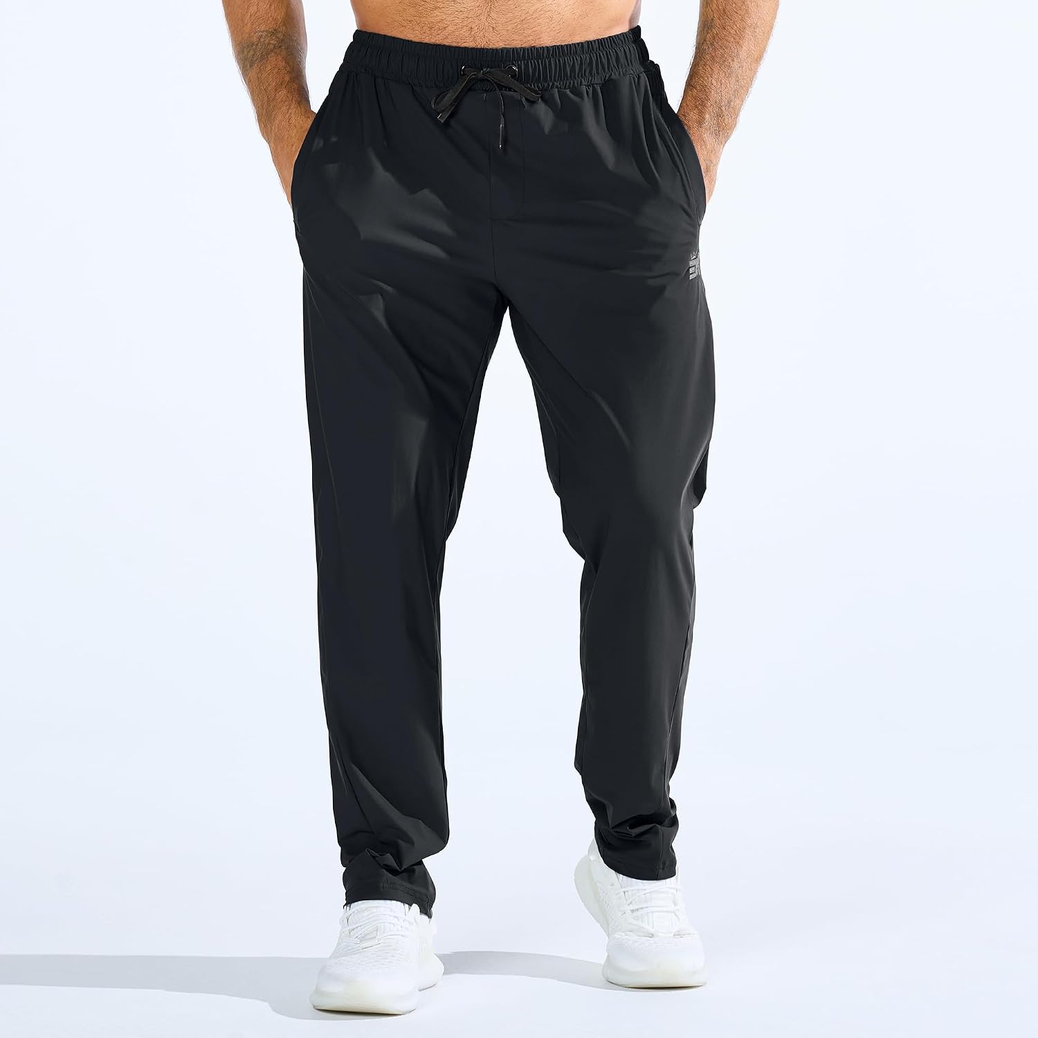 Detalle de BROKIG LightArmor Men's Joggers with Zip Pocket, UPF 50+ and Stretch