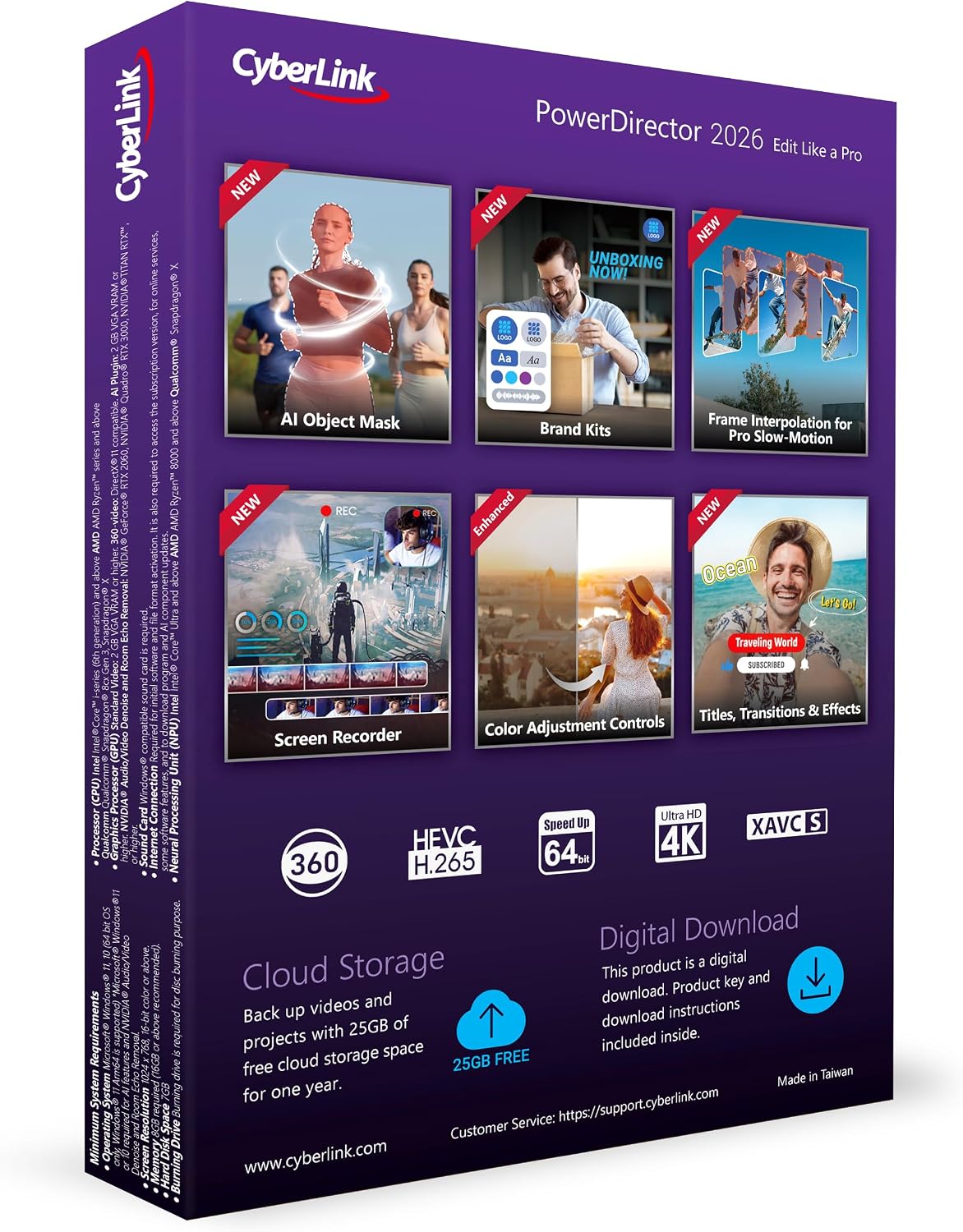 Detalle 2 de CyberLink PowerDirector 2026: A Practical Look at the All-in-One Video Editor for Windows