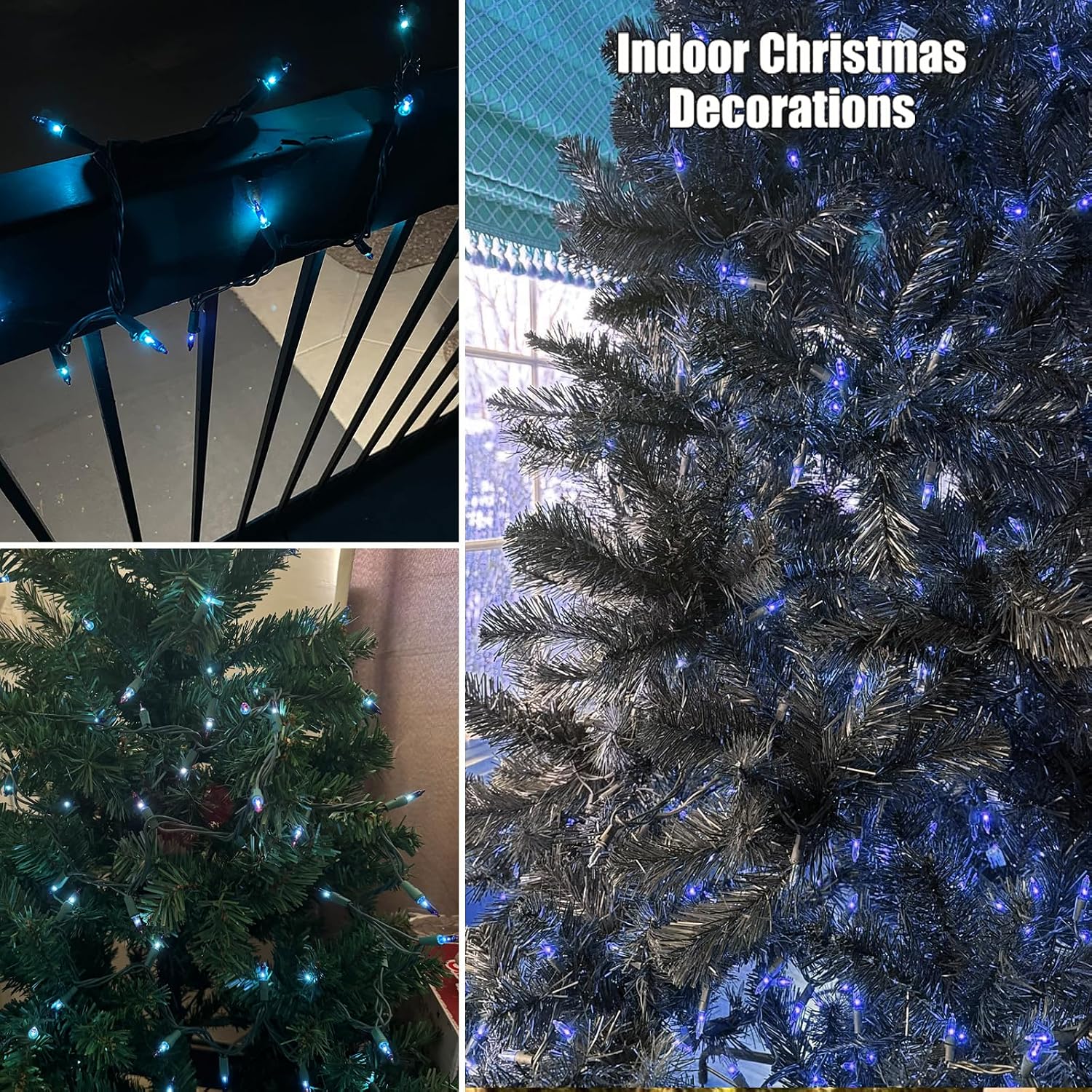 Detalle 1 de HISHINY Christmas String Lights, 21 Feet