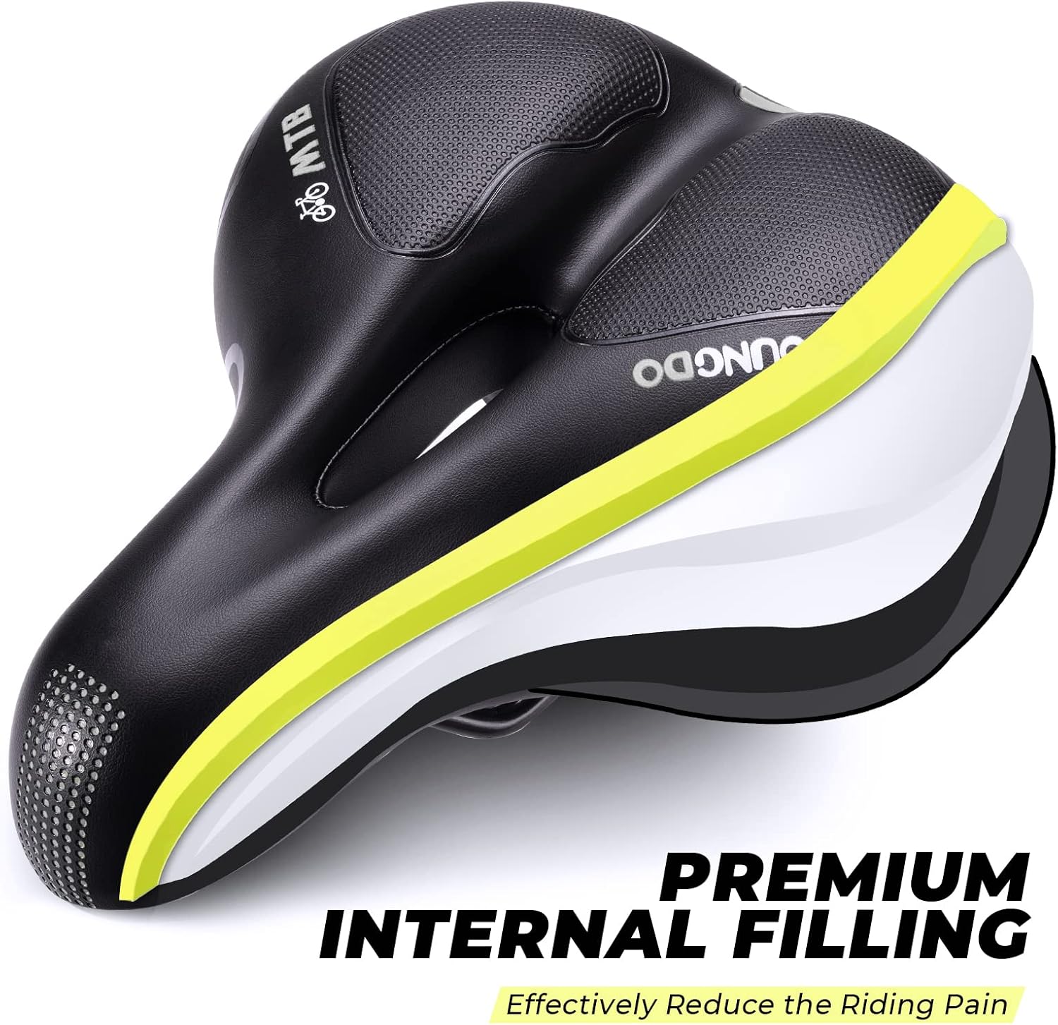 Thumbnail 4 de YOUNGDO Gel-Fahrradsattel – ergonomisch, atmungsaktiv und wasserdicht