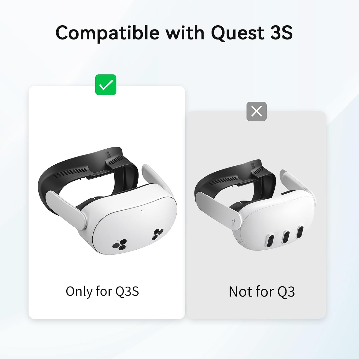 Detalle 2 de AMVR Facial Interface Face Pad Cover for Quest 3S