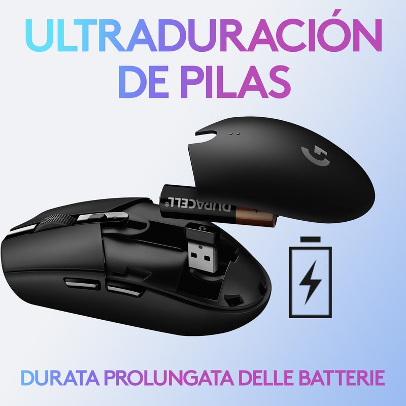 Thumbnail 2 de Logitech G305 LightSpeed Ratón Gaming Inalámbrico 12000DPI ⚡