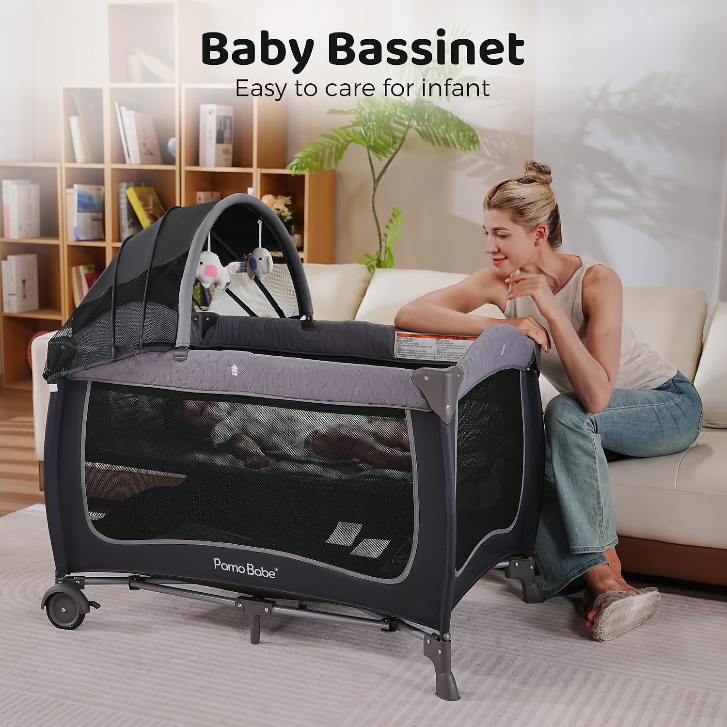 Thumbnail 3 de Pamo Babe Playard Portable Crib