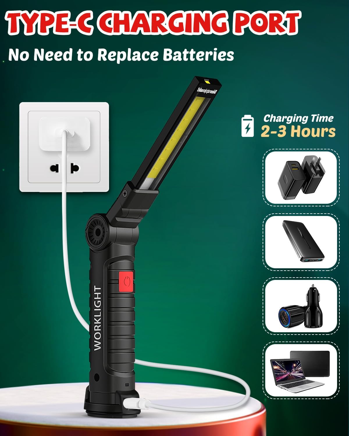 Thumbnail 6 de Coquimbo Work Light 2-pack LED torch for men 🔦