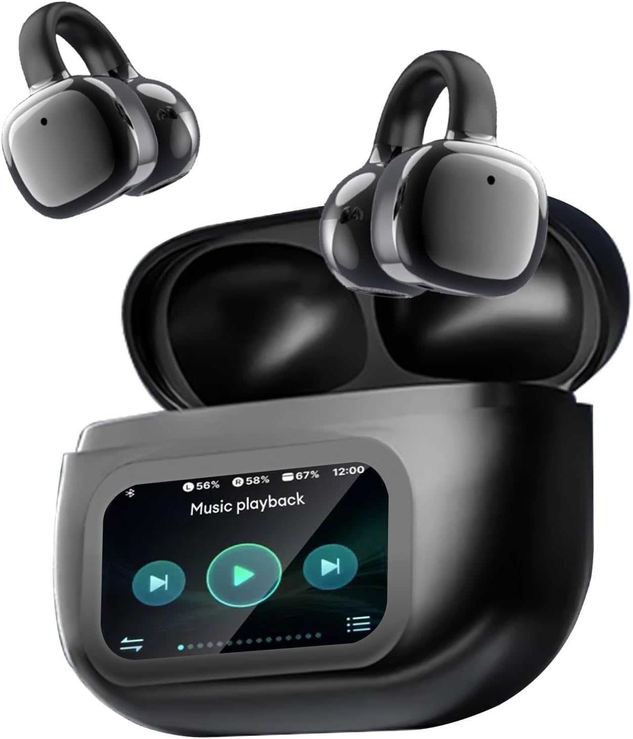 Detalle de PTHTECHUS Cuffie Aperte Open Ear Clip