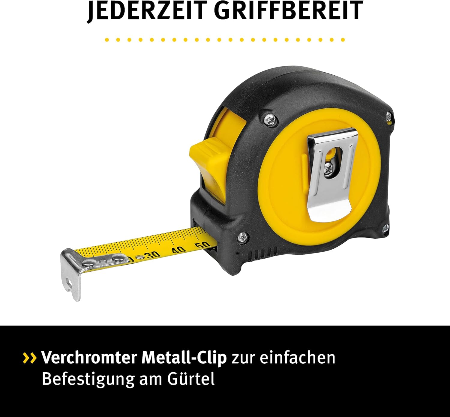 Detalle de STABILA BM 100 Taschenbandmaß 8 m