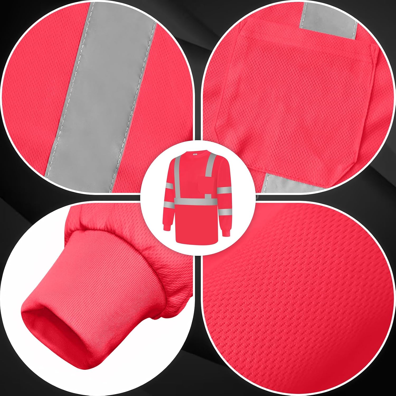 Detalle de Uno Mejor High-Visibility Shirt XXL