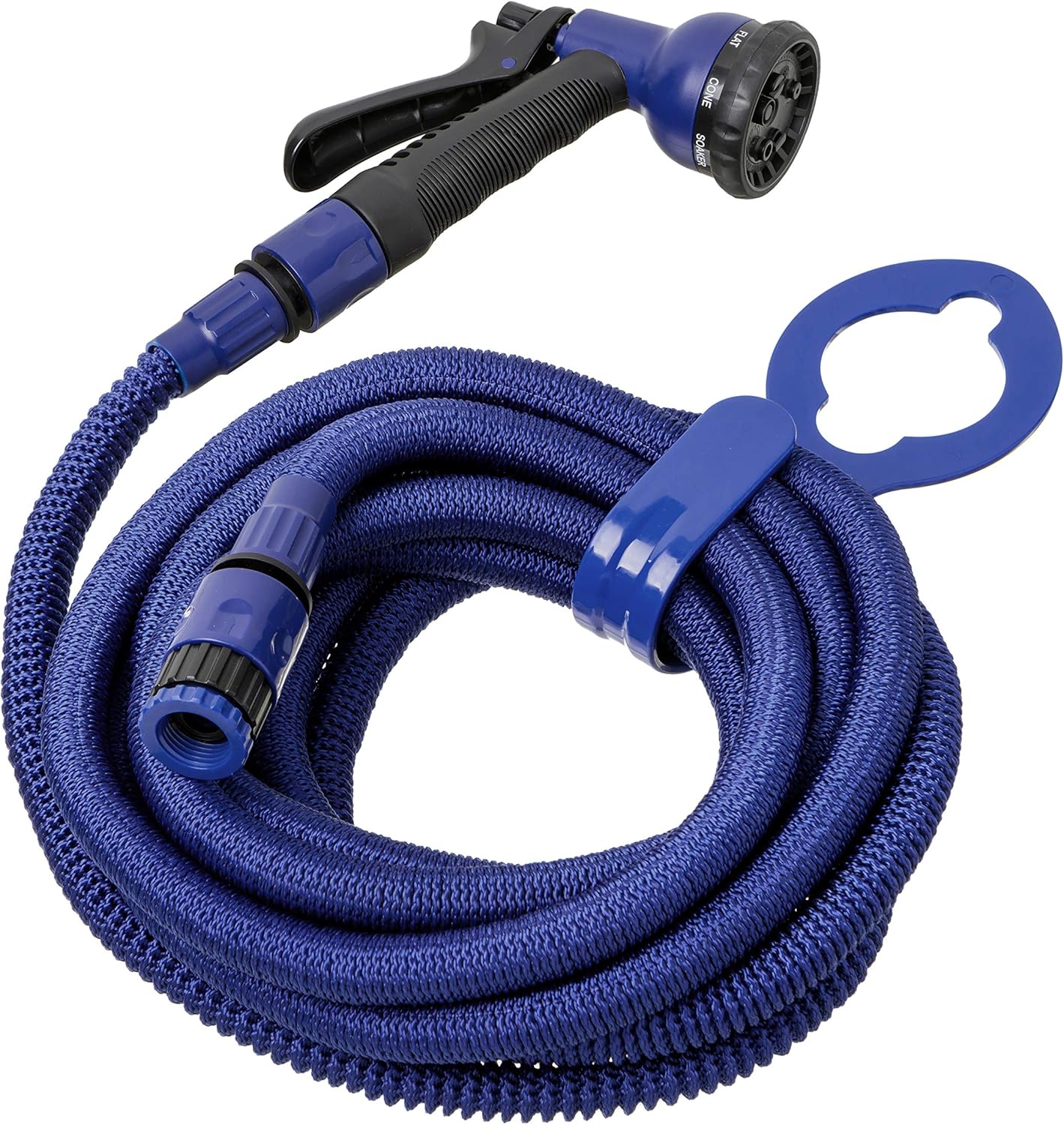 Thumbnail 5 de TATAY Tubo Irrigazione Estensibile Superflex 7,5 m con 8 posizioni, connettore universale blu