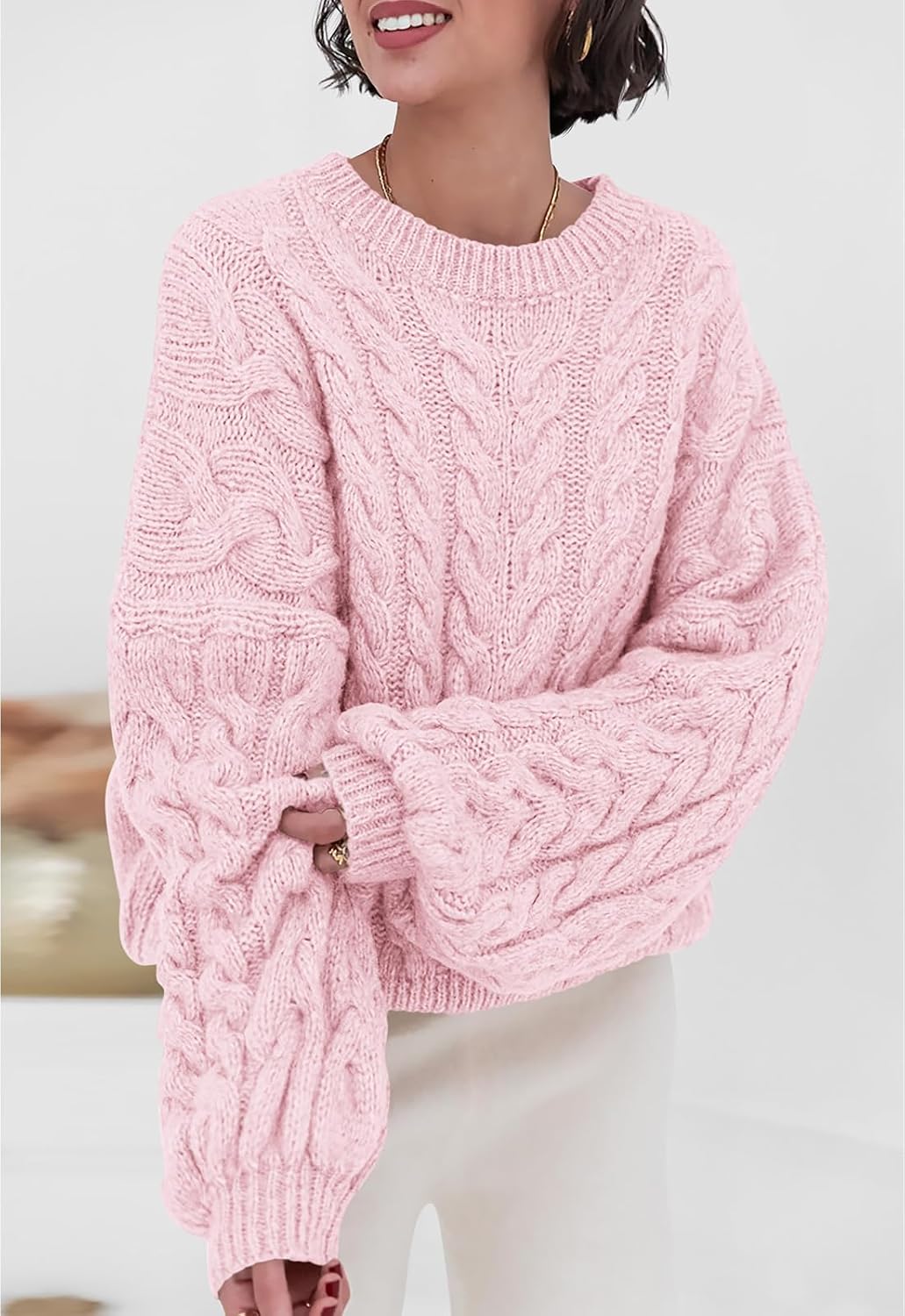 Detalle de PRETTYGARDEN Oversized Sweater 2026