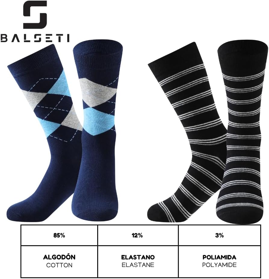 Thumbnail 5 de Balseti Calcetines media caña 6 pares