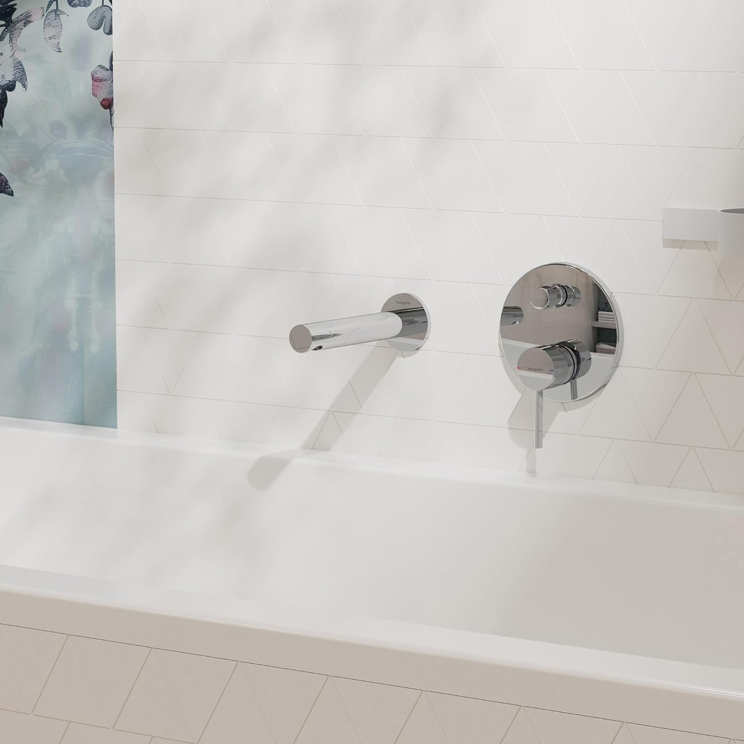 Detalle de hansgrohe Zesis S 74410000 – chromowana wylewka wannowa 18,1 cm z AirPower