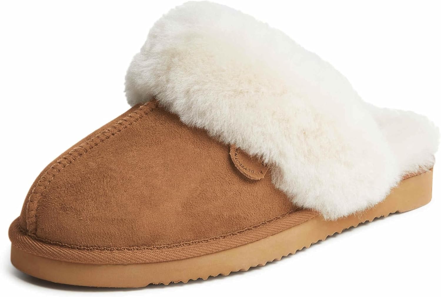 Detalle de Fireside by Dearfoams Sydney Shearling 100% Australian