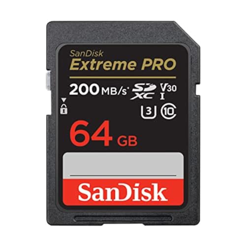 Detalle de SanDisk 64GB Extreme PRO SDXC UHS-I U3 V30 con RescuePro Deluxe