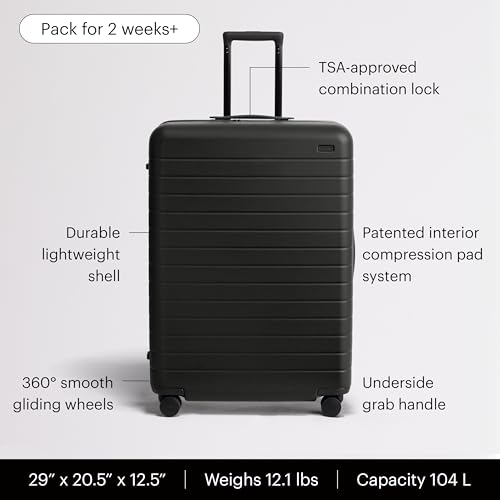 Detalle de Away Large Checked Luggage, 29-inch Lightweight Hardside Spinner Suitcase