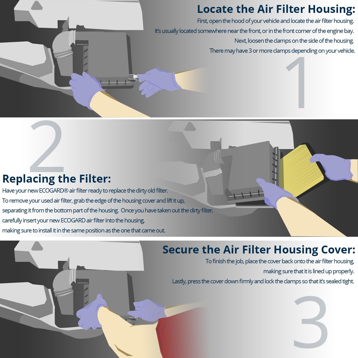Detalle 1 de EcoGard Air Filter XA10392