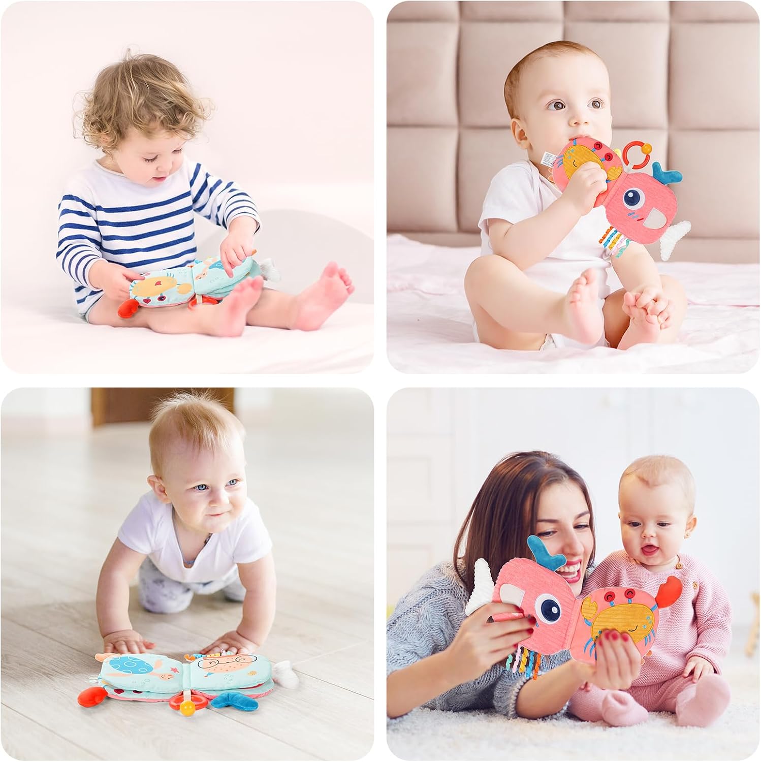 Thumbnail 6 de Livre bébé en tissu d’apprentissage
