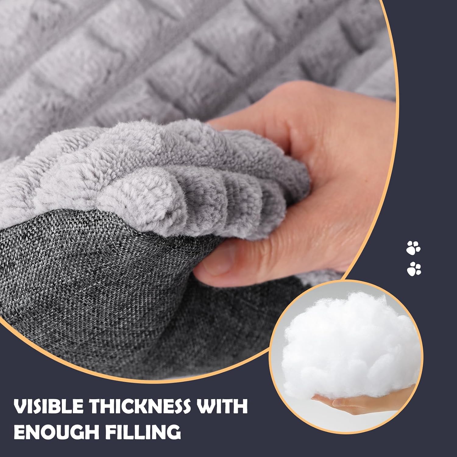 Thumbnail 6 de IEUUMLER Dog Bed Mat 91x58cm