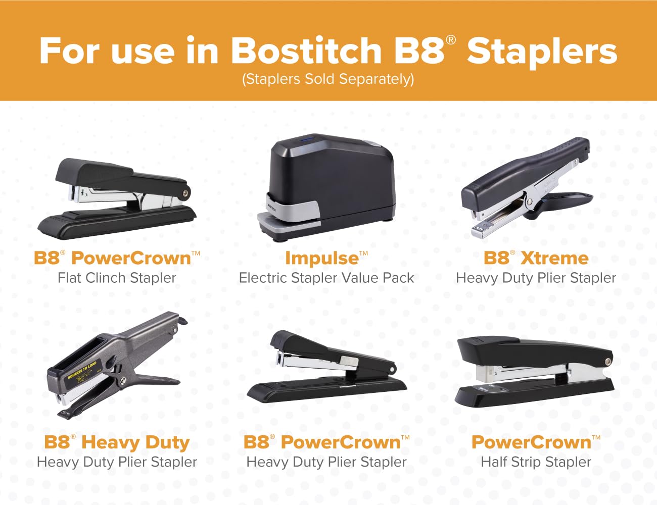 Detalle de Bostitch Office Staples, 1/4-Inch