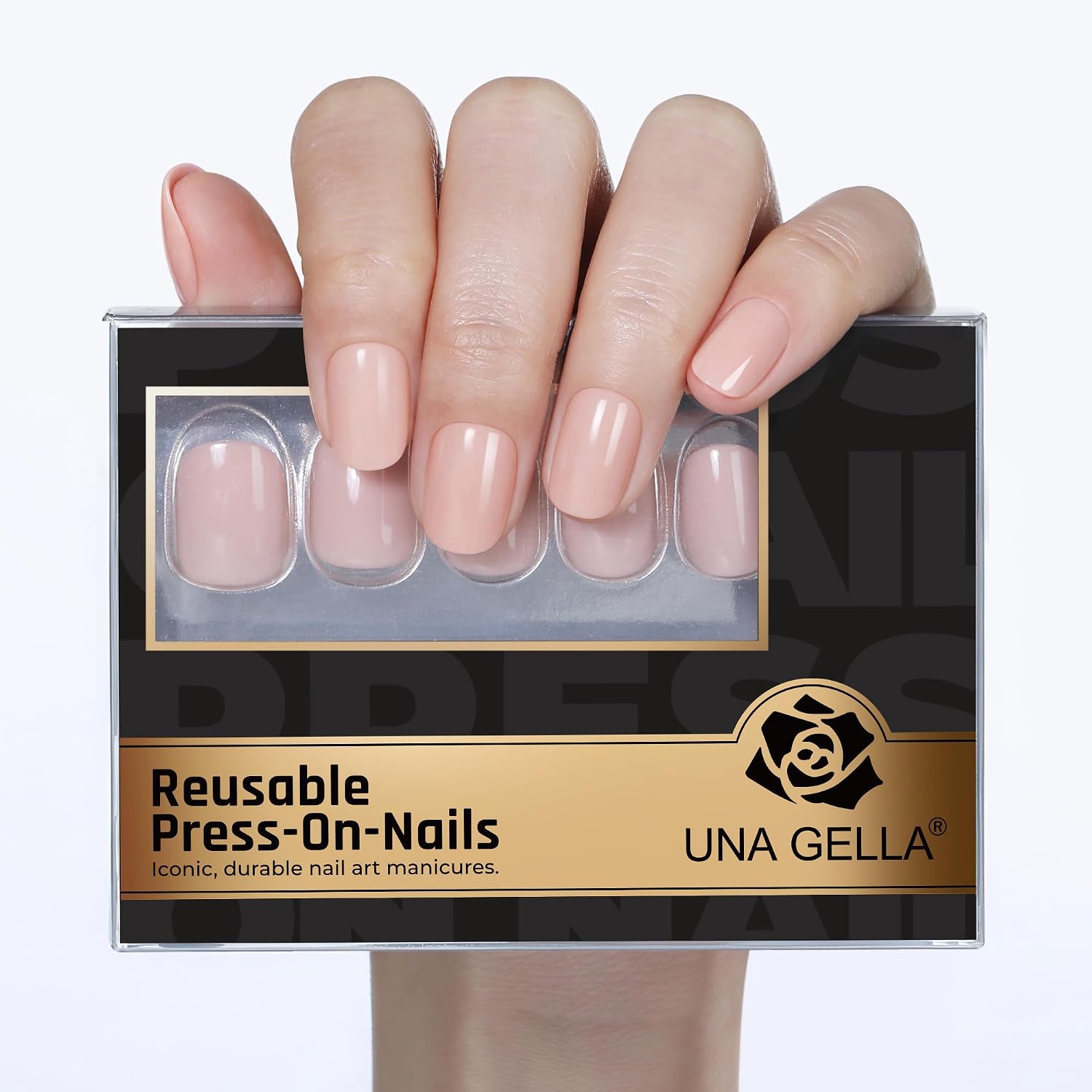 Detalle 2 de UNA GELLA Press-On Nails 32-Piece Set