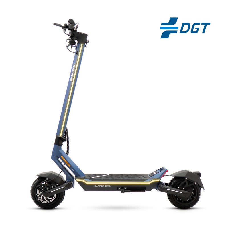 Thumbnail 3 de Smartgyro Raptor Dual Evo: Patinete Eléctrico homologado DGT con doble motor 2x1000W y 60 km de autonomía