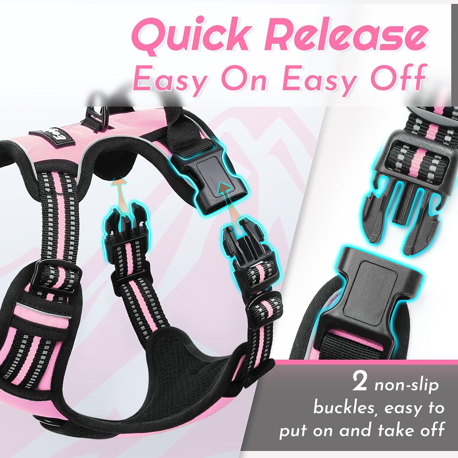 Detalle 1 de Eagloo Dog Harness Large