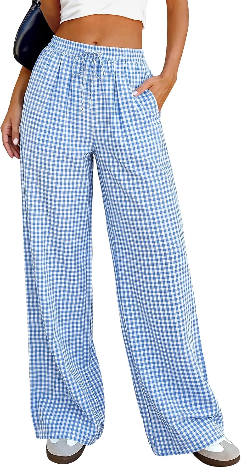 Thumbnail 6 de PRETTYGARDEN Floral Wide-Leg Palazzo Pants for Women