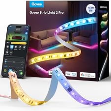 Detalle de Govee RGBIC Strip Light 2 Pro 16.4ft LED lights 🎨