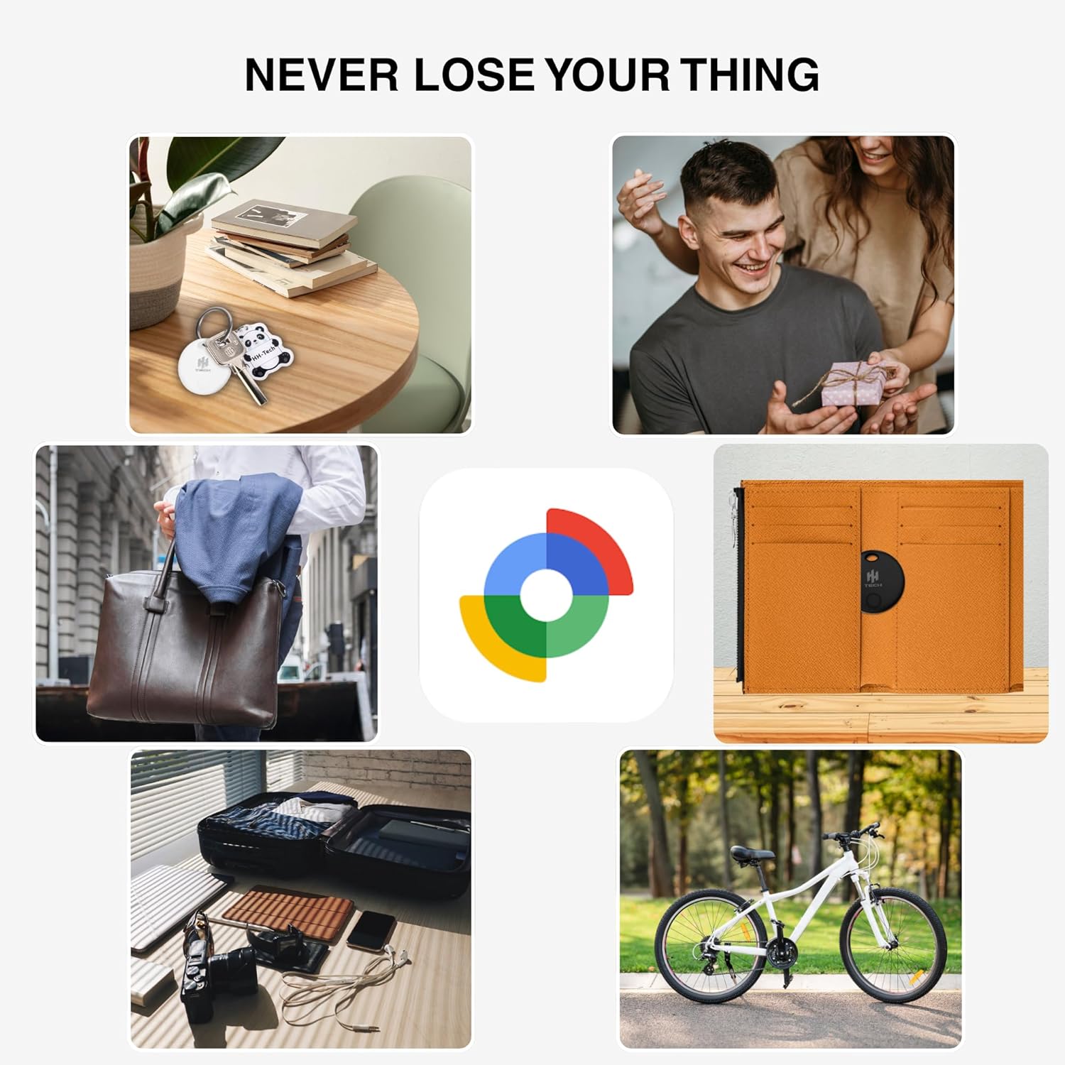 Thumbnail 5 de HH-Tech Android Tracker Tag (Pack-4) – Four Android‑only Bluetooth trackers with Find Hub integration