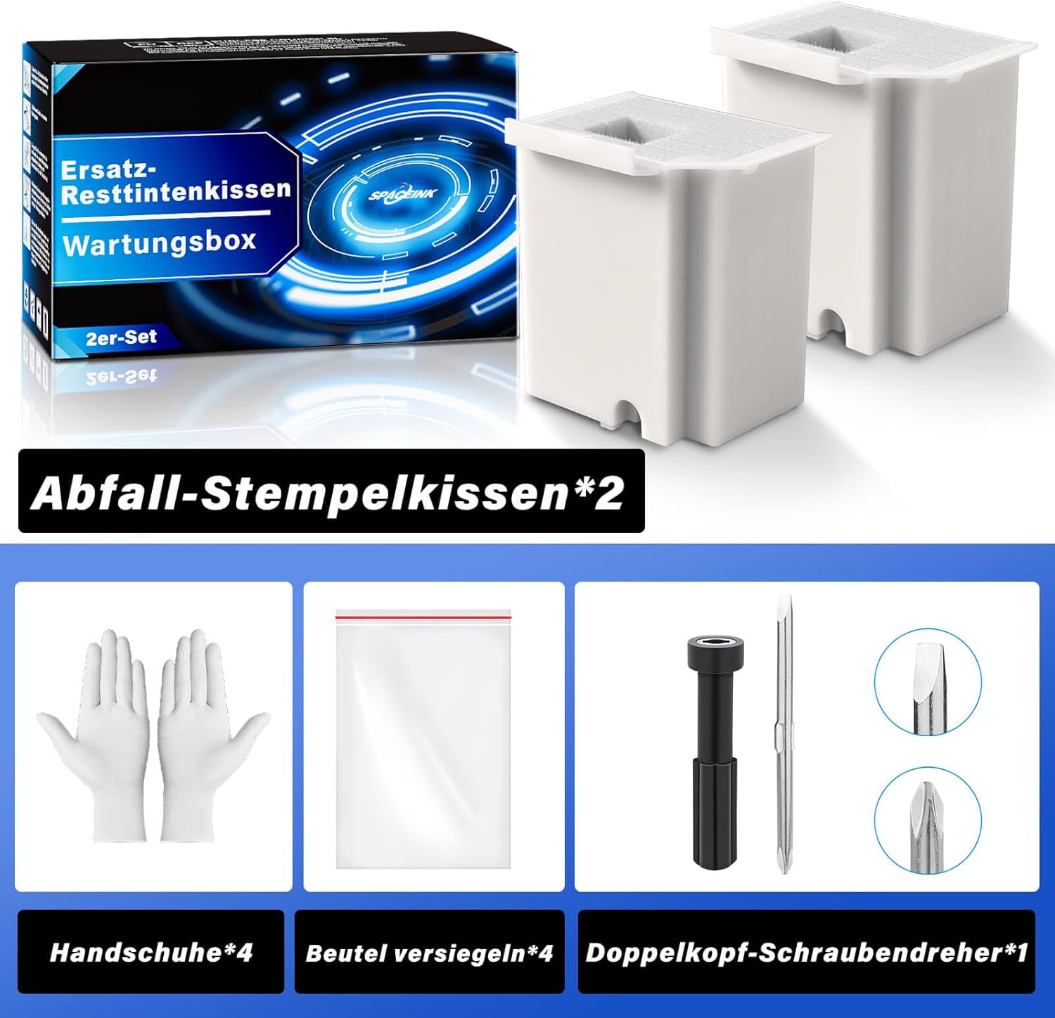 Thumbnail 3 de Ersatz-Resttintenkissen für Ecotank ET-4800 2er-Pack