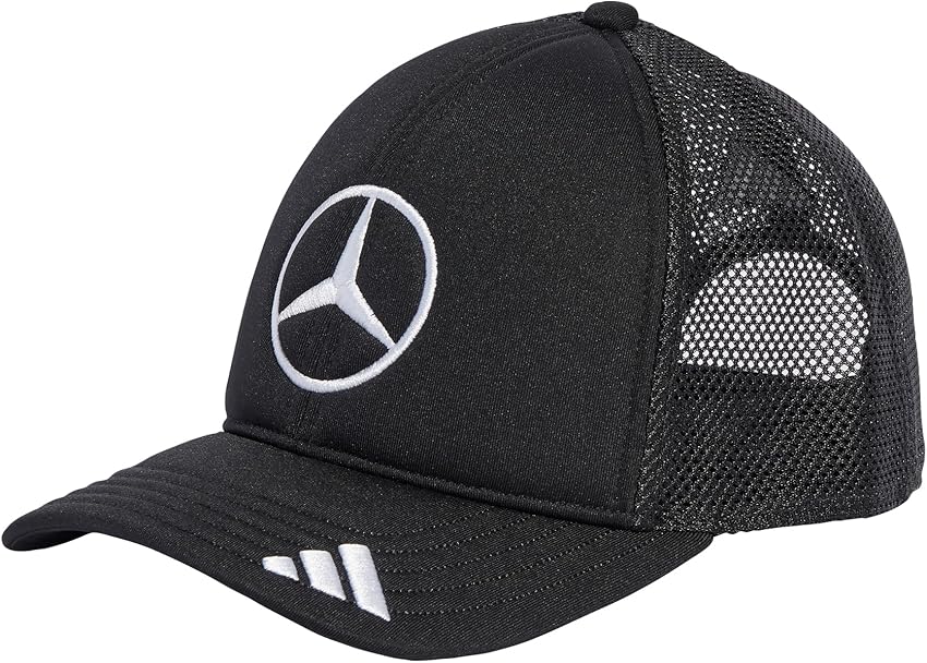 Adidas Mercedes-AMG Petronas Snapback gorra XS, negra