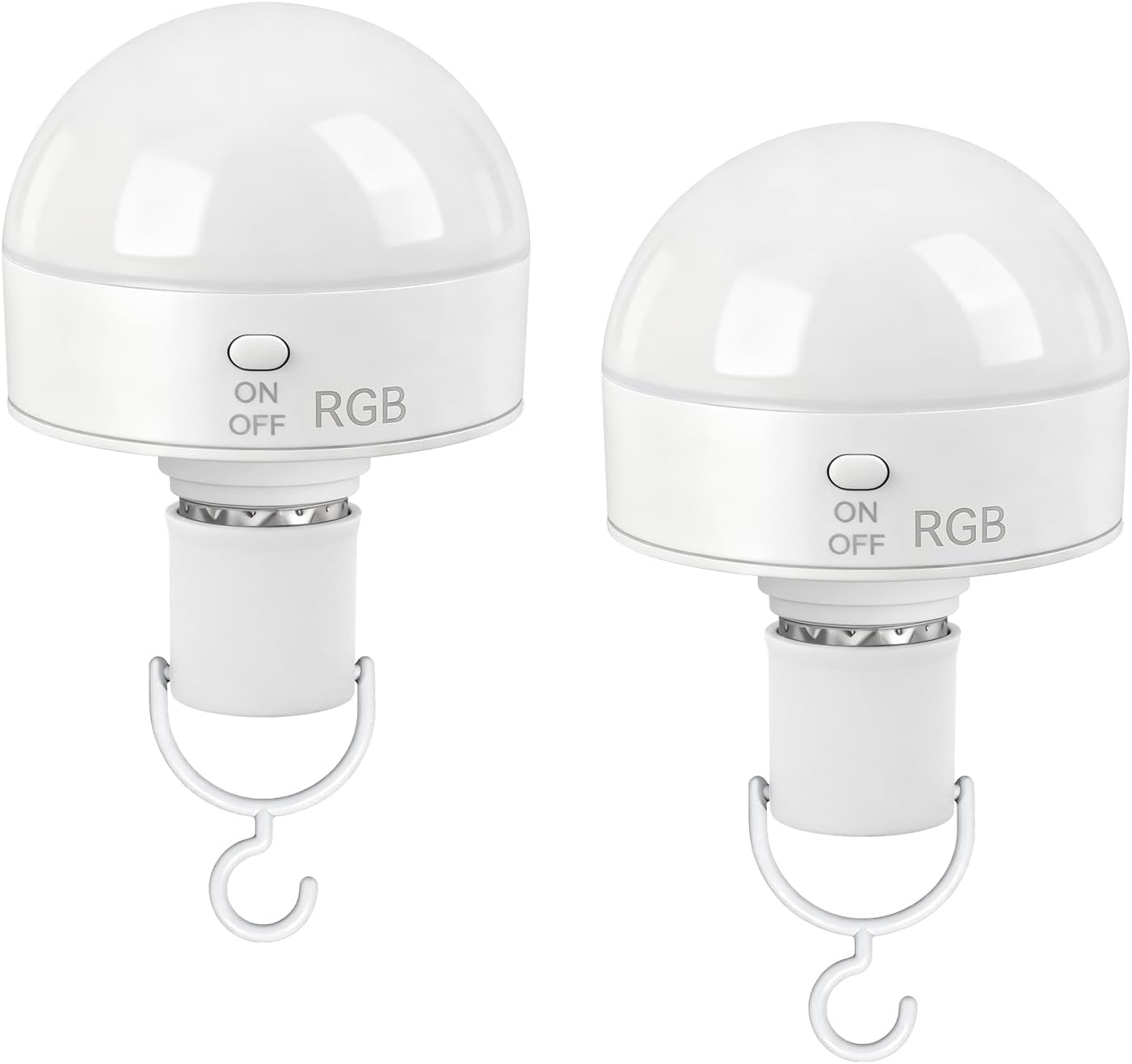 Thumbnail 6 de Kimjo D0936 oplaadbare E27-ledlampen, 10 W, dimbaar en RGB met magnetische voet, 2 stuks