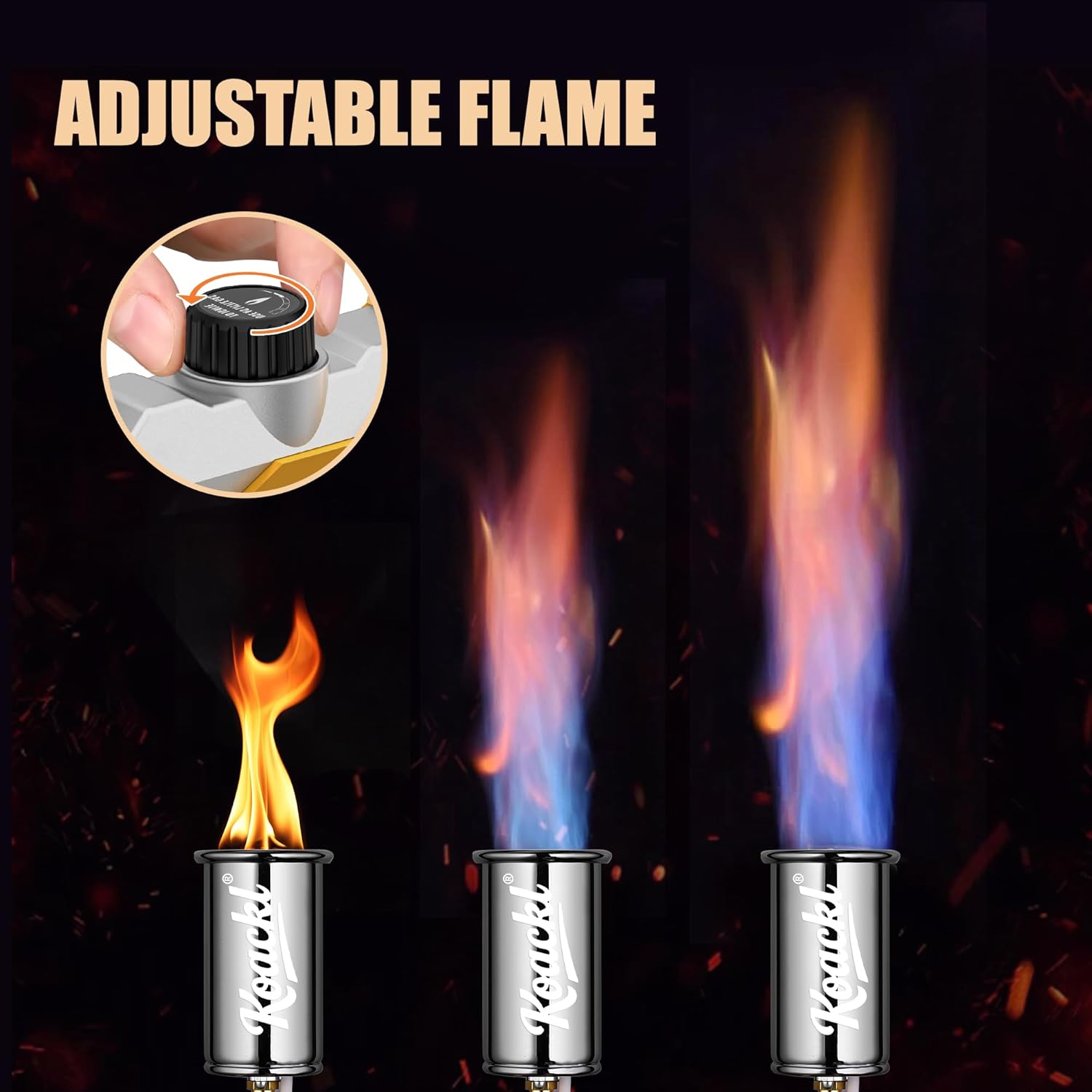 Thumbnail 3 de KOACKL Powerful Propane Torch with Adjustable Flame