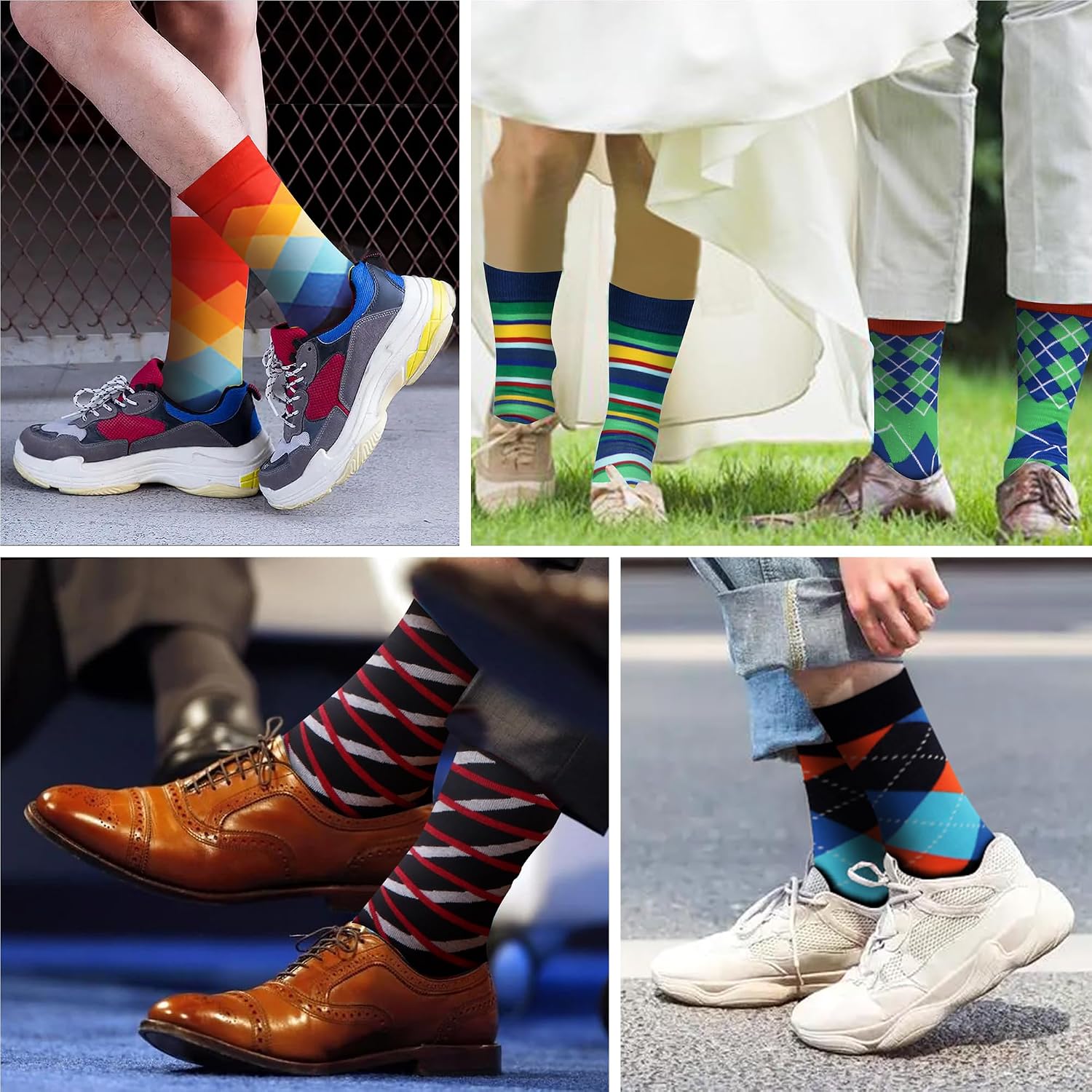 Detalle 2 de WeciBor Herren Socken 12 Paar EU 39-42