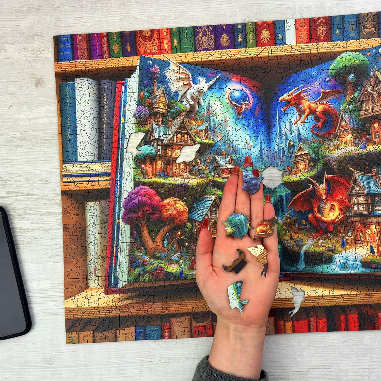 Thumbnail 5 de WOODEN.CITY Enchanted Tales Puzzle 1000 piezas