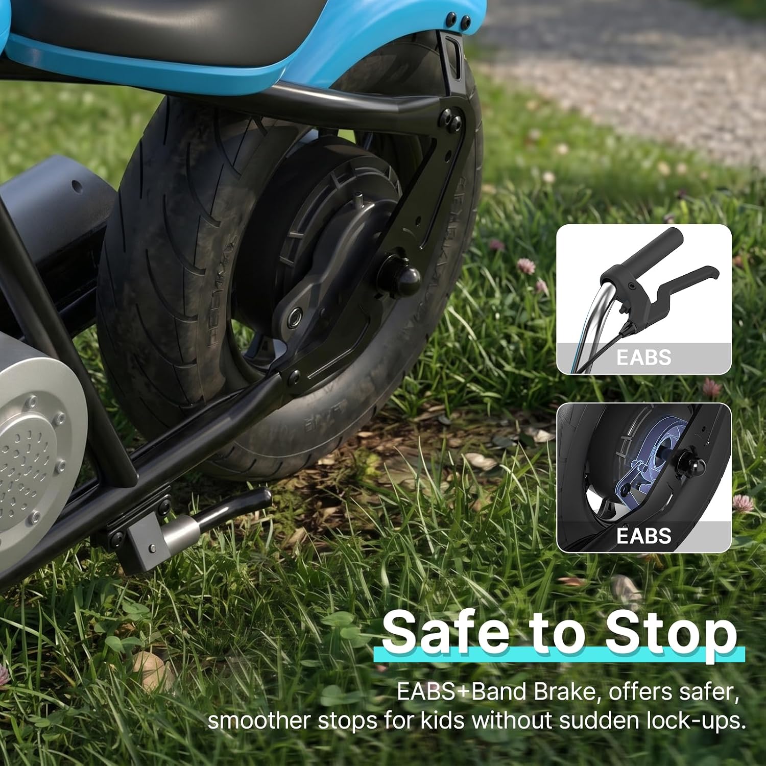 Thumbnail 6 de Gotrax Kids’ Electric Motorcycle, 12-inch Tires