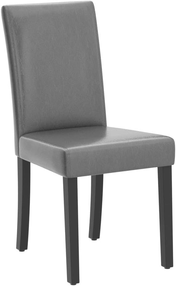 Detalle de Yaheetech Upholstered Dining Chairs Set of 4