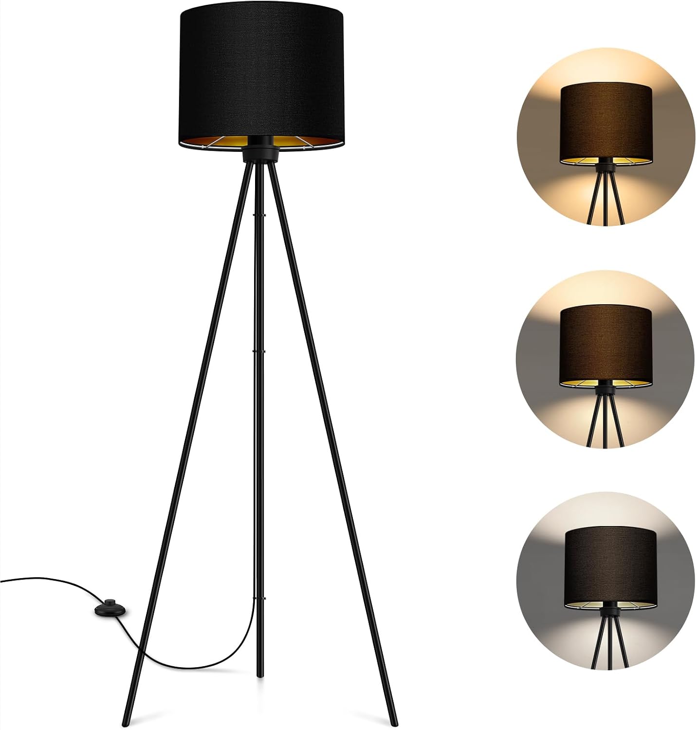 Detalle de BBHome Stehlampe LED Dimmbar