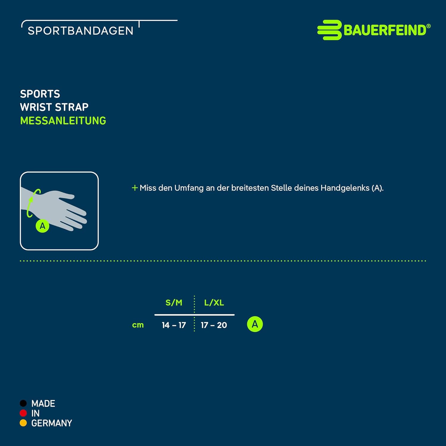 Thumbnail 5 de BAUERFEIND Wrist Strap Handgelenkbandage S/M