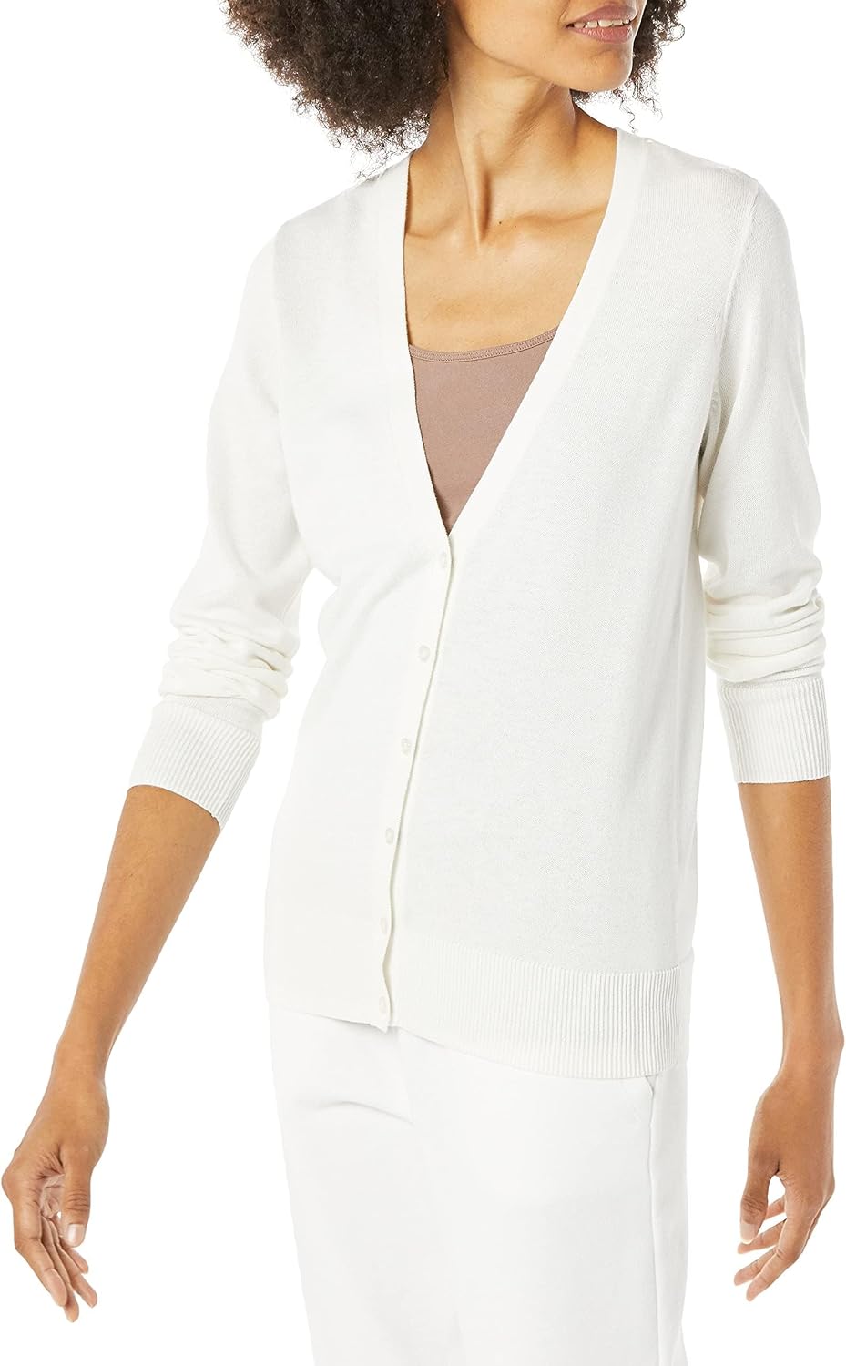 Detalle de Amazon Essentials Lightweight V-Neck Cardigan Sweater
