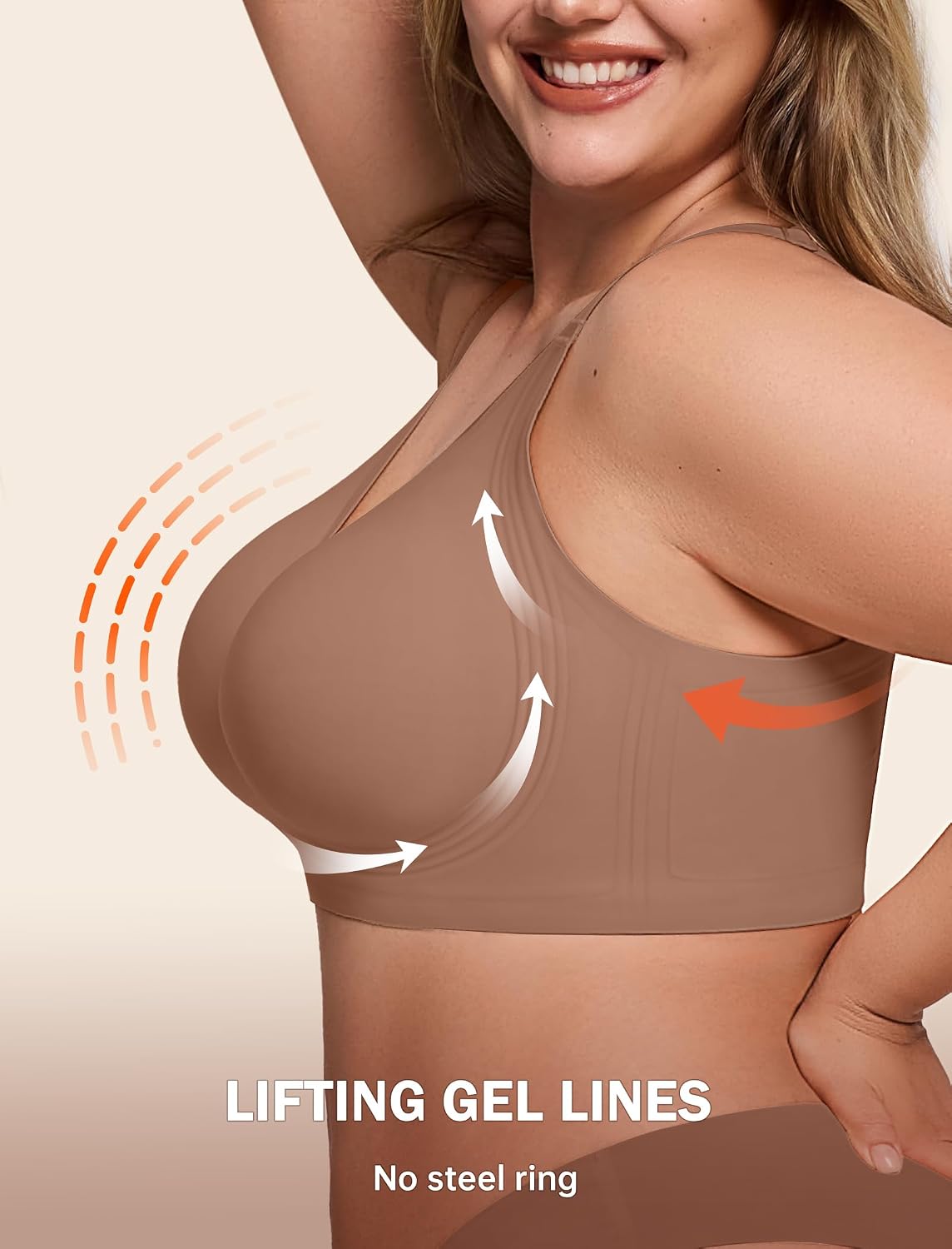 Thumbnail 4 de LetsJoli Wireless Bra 5XL