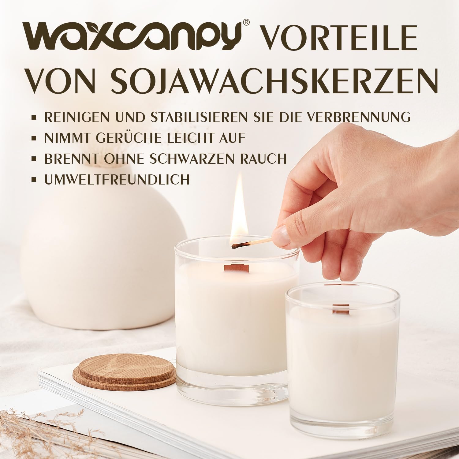 Thumbnail 4 de Sojawachs für Kerzen 20KG – Premium Kerzenwachs aus 100% natürlichen Sojabohnen