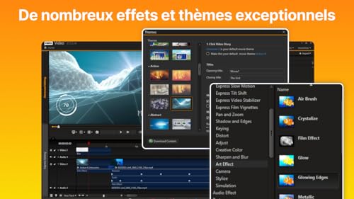 Detalle de Nero Video Studio 2026 – Logiciel de montage professionnel multi-pistes 4K/8K