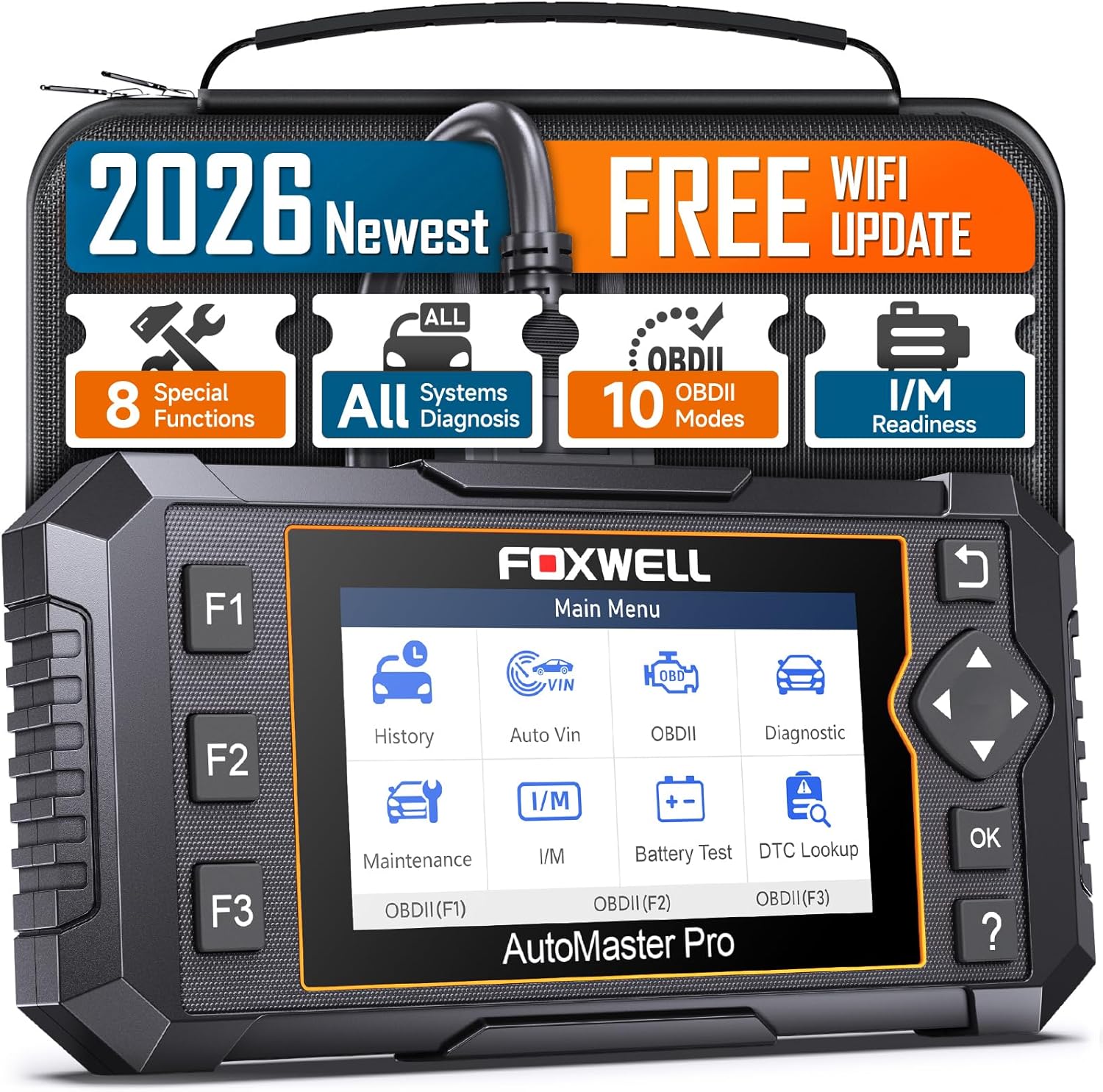 Detalle de FOXWELL NT624 Elite OBD2 Scanner 8 Resets