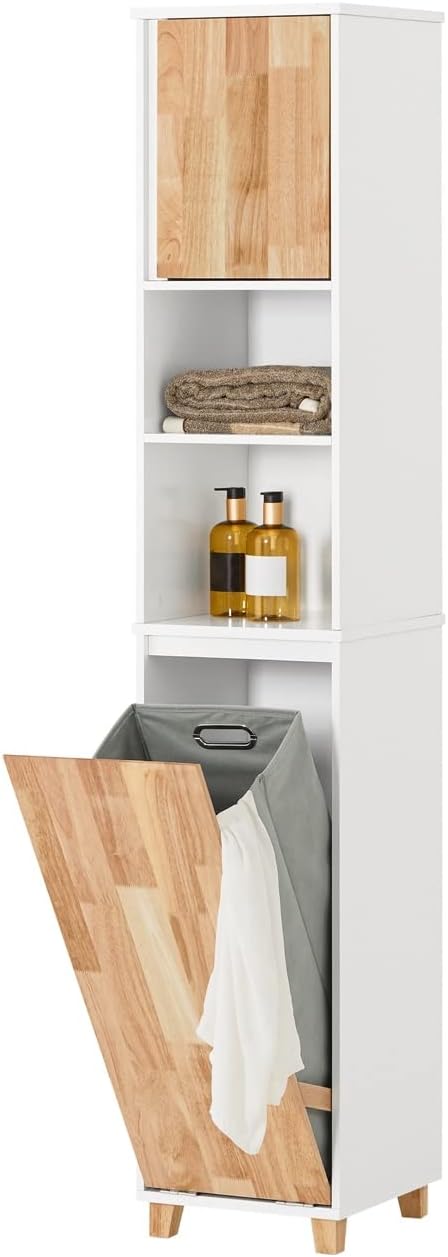 Detalle de SoBuy BZR74-W meuble colonne 170 cm