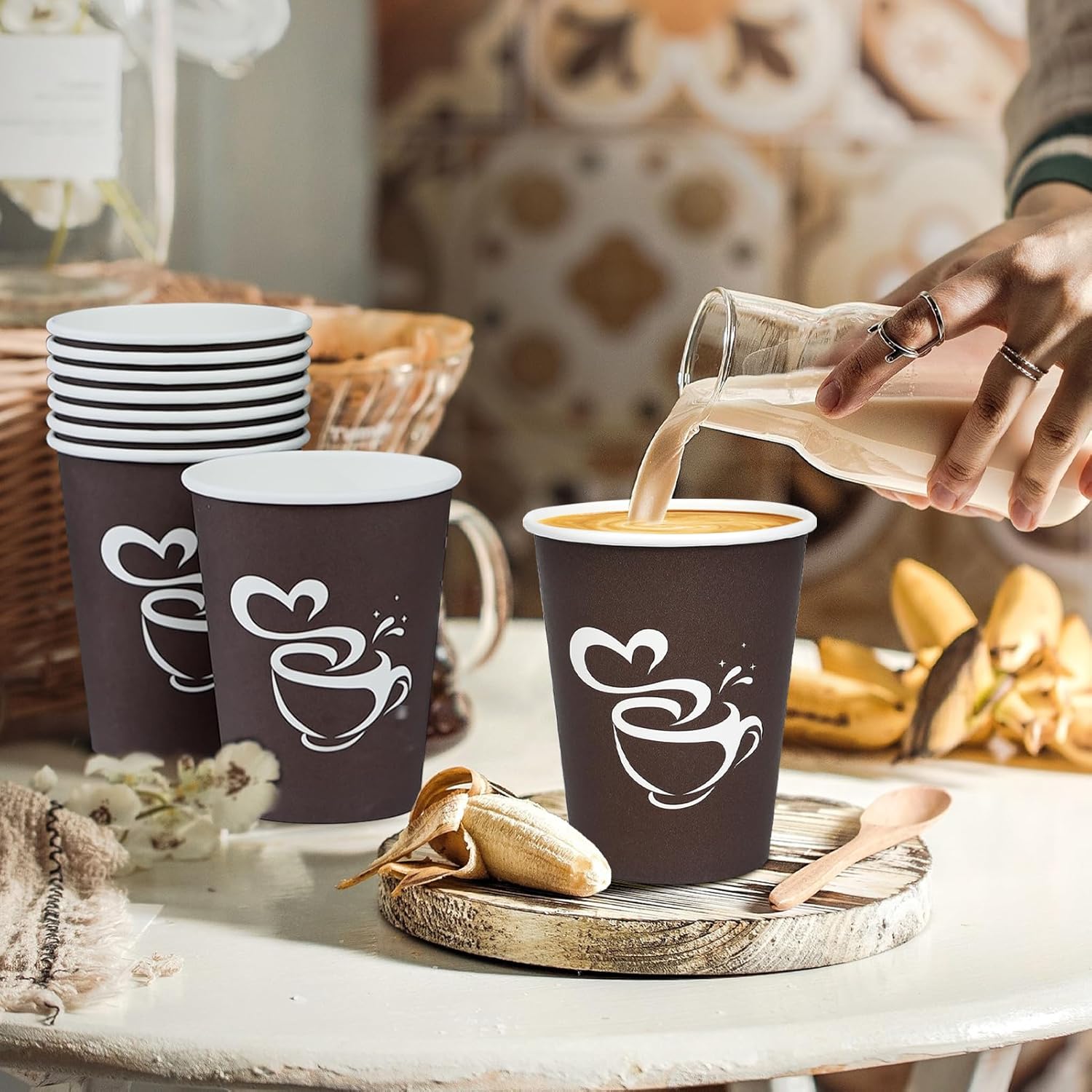 Thumbnail 2 de Clawsoff 12 oz Paper Coffee Cups 300 count