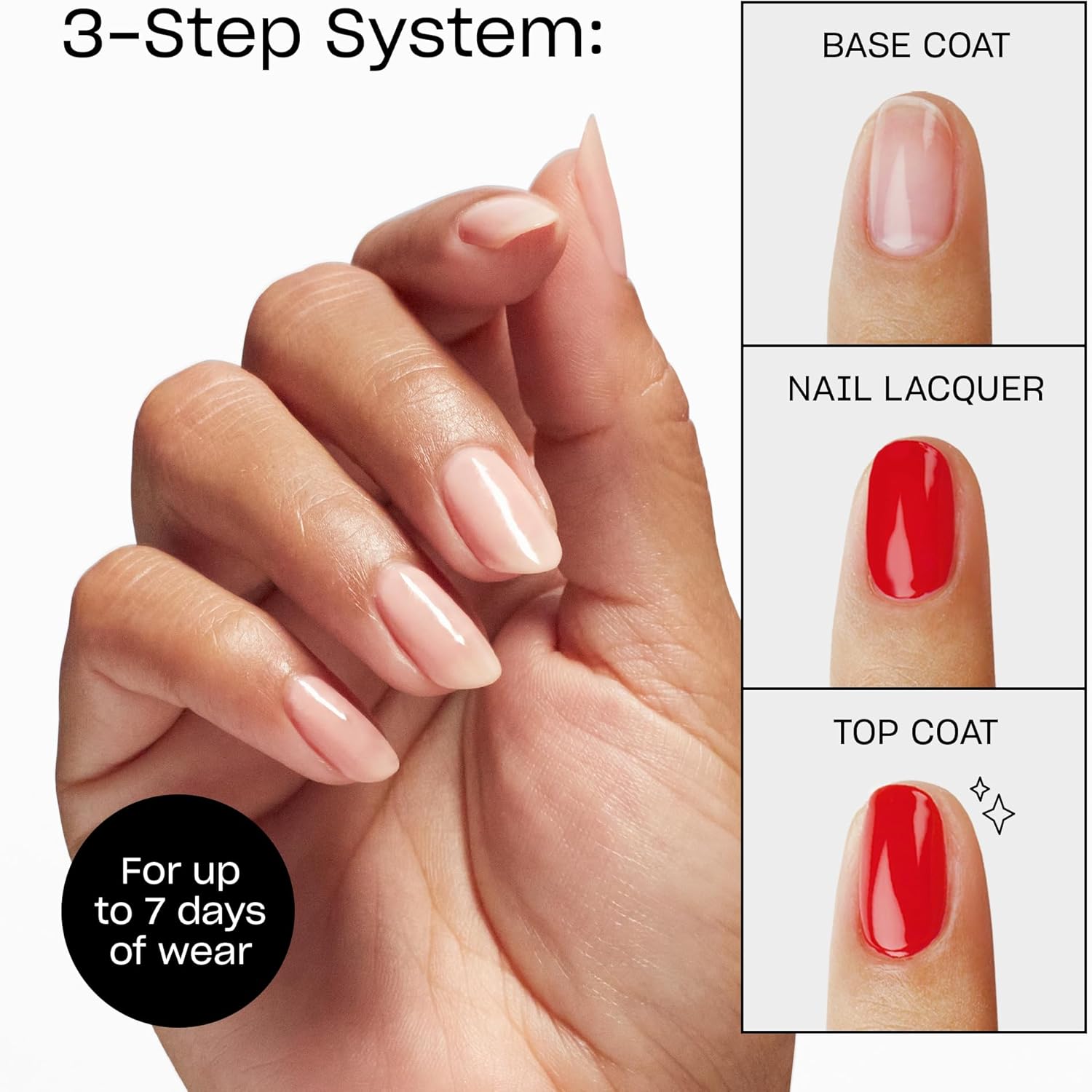 Detalle de OPI Nail Lacquer Top Coat trasparente 15 ml: finitura mate per personalizzare il tuo smalto